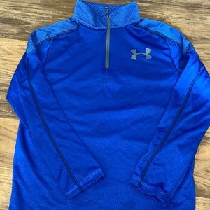 Boys under armor zip up sweatshirt .